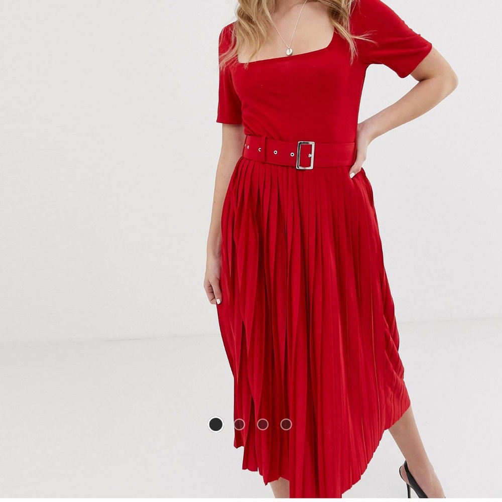 ASOS belted dress